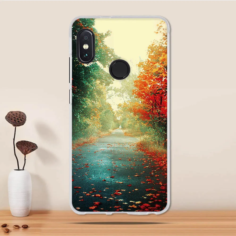 24 Чехол для Xiaomi Redmi Note 5 Pro, силиконовый чехол, чехол для Xiaomi Redmi Note 5, чехол, задняя крышка для Redmi Note5 Pro, чехол - Цвет: 24