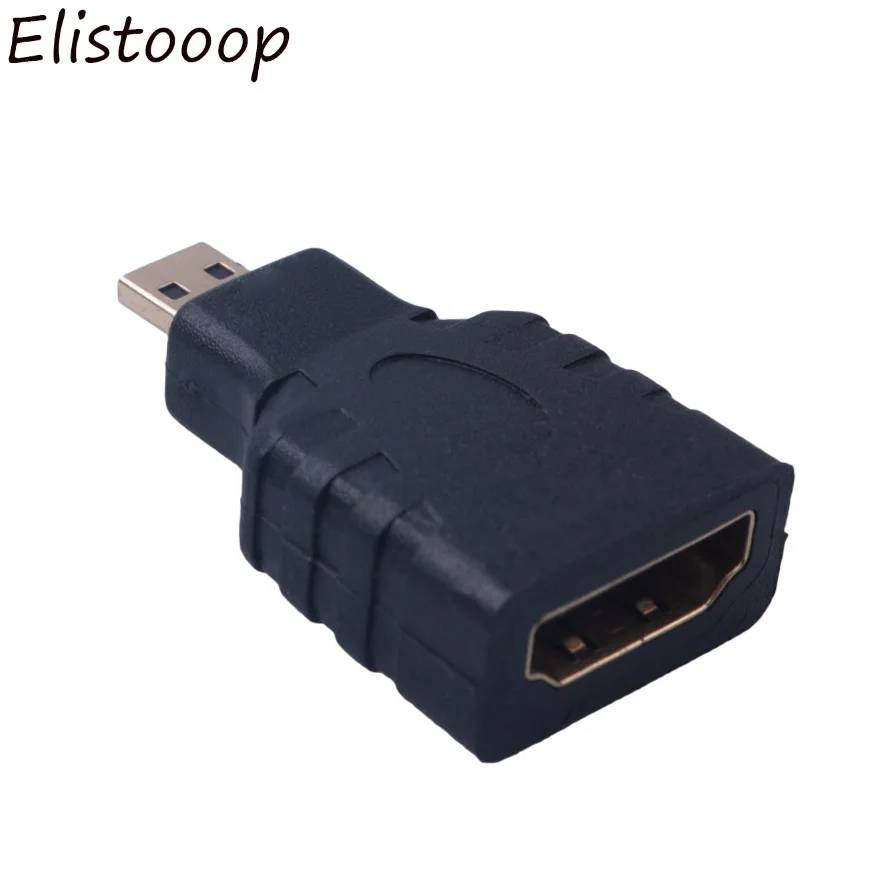 Elistooop HDMI к Mini разъем Micro адаптер конвертер Папа мама для Xbox 360 PS3 HDTV Позолоченный