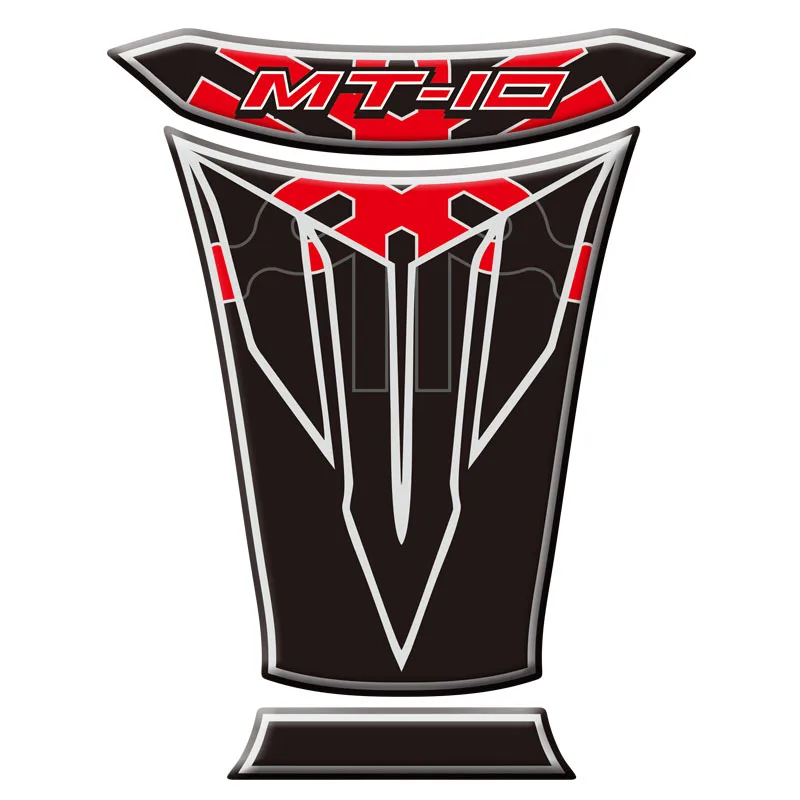 

Motorcycle 3D Fuel Tank Protective Stickers Decals For Yamaha MT-10 2016-2017 Tank Protective Stickers