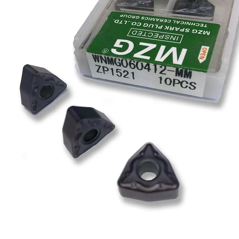 MZG WNMG080404 WNMG060408-MM ZP1521 обработка из нержавеющей стали токарные сверлильные инструменты с ЧПУ вставки из карбида цемента для WWLN MWLN