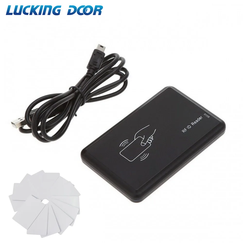 LUCKING Дверь USB порт 125 кГц RFID считыватель EM4100 TK4100 датчик приближения смарт карт без