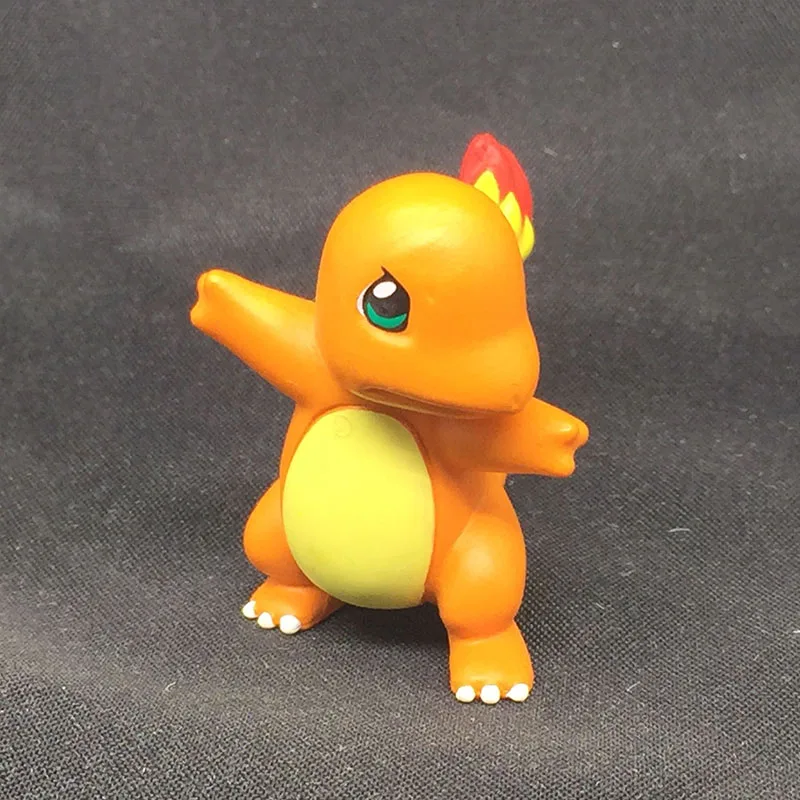 TAKARA TOMY Покемон 27 стилей фигурки покемон Squirtle Charmander Bulbasaur Greninja Аниме Фигурка модель игрушка подарок для детей - Цвет: Лиловый