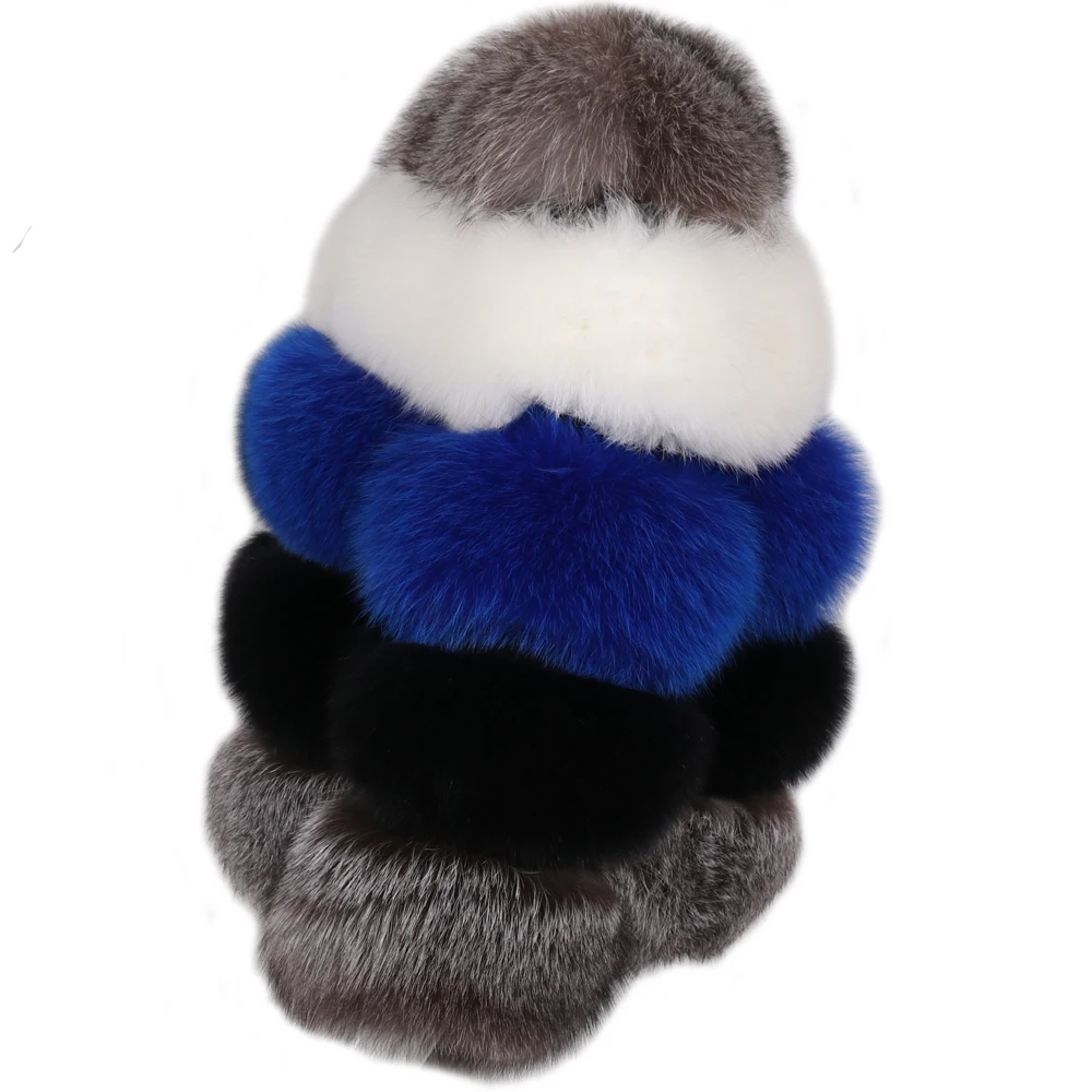 lady fur jacket women real natural fox outwear | Женская одежда