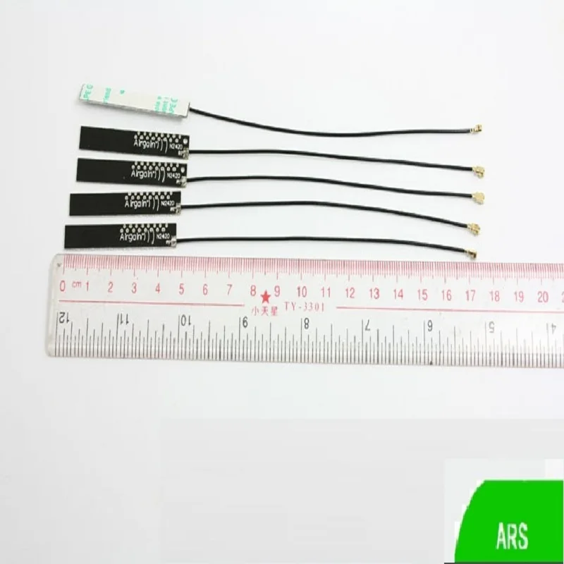 Free Shipping 10pcs 2.4G 4dbi Double Sided PCB Built-in Wifi Module Antenna Ipex ufl. Connector Wholesale | Мобильные телефоны и