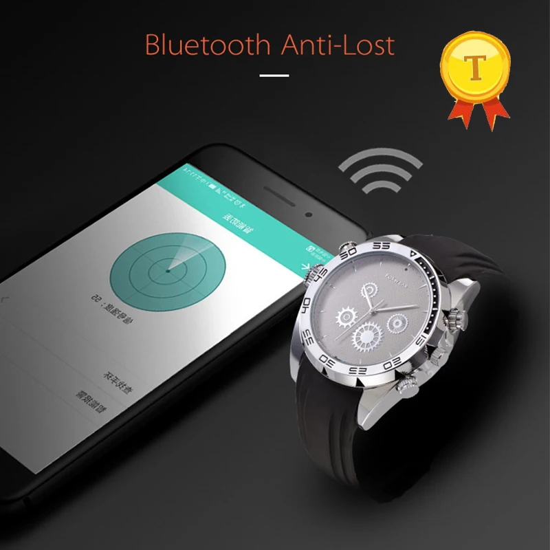 Деловой стиль 32 GB Bluetooth Смарт-часы, часы saat поддержка MP3 компас, шагомер, монитор наблюдения за сном звонки SMS вибрации напомнить