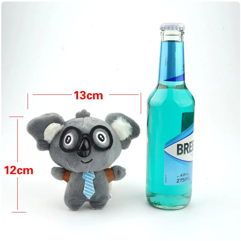 Милые плюшевые игрушки Koala маленькие Мультяшные очки кулоны сумка для ключей