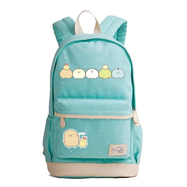 3 Kawaii sumikkourashi холщовые школьные сумки милые женские розовые рюкзаки Mochila Feminina девочки походный рюкзак для ноутбука рюкзак - Цвет: 3