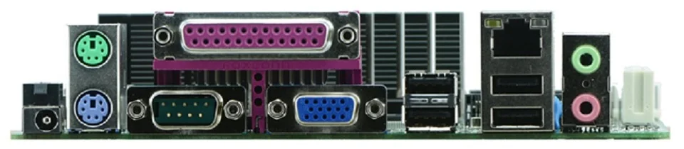 Материнская плата Intel ATOM N2800 с 6 материнскими платами COM, мини ITX-H25_28 с материнской платой LVDS