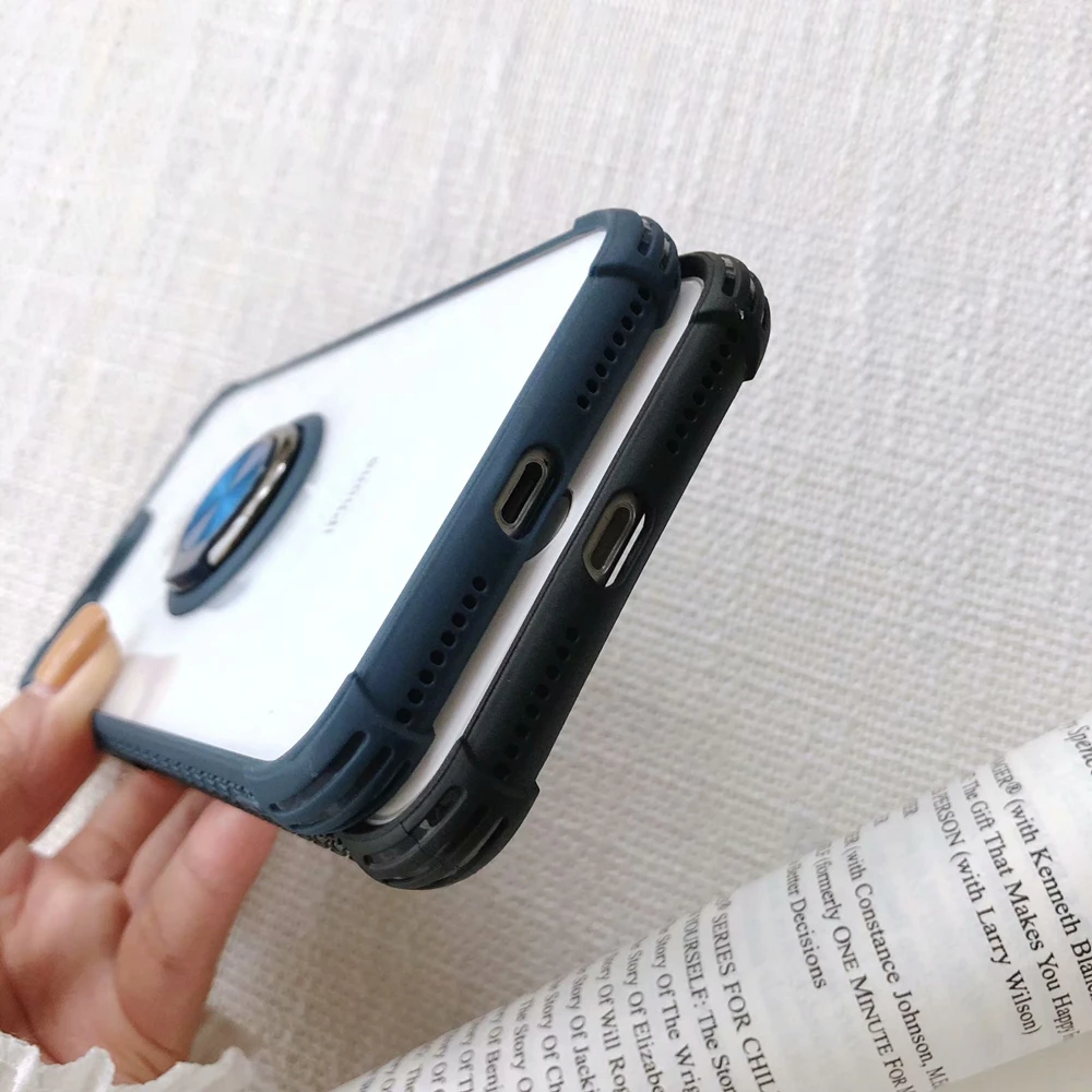 Защитный противоударный чехол для телефона iPhone 11 Xs Max X 7 6s 8 Plus мягкий защитный из