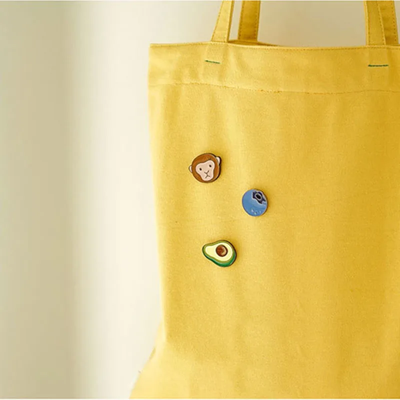 Продажа 1 шт. прекрасный шик сплав авокадо обезьяна персик черника металлический