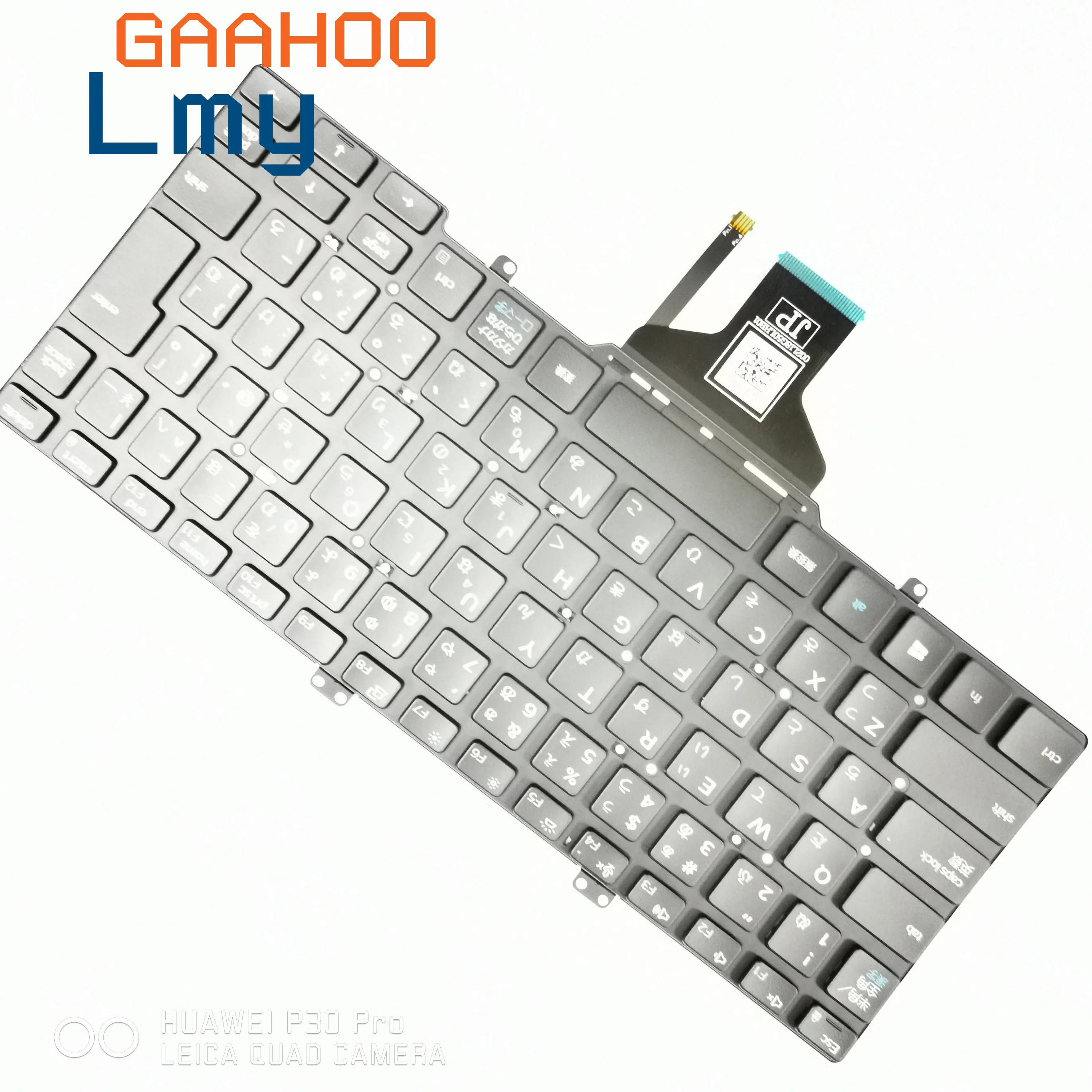 Оригинальная клавиатура JA JP для ноутбука DELL LATITUDE 3400 5400 5401 7400 черный | Компьютеры и