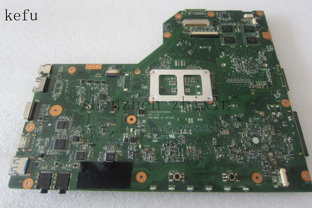 Материнская плата KEFU для ноутбука ASUS K54H X54H X54LY K54LY материнская REV: 2 0 с графическим