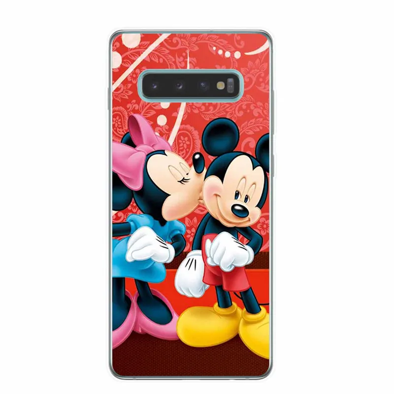 T6272 Милые чехлы с Минни Маус для samsung S6 S7 Edge S8 S9 S10 Plus Lite 5G S10e мягкая задняя крышка из ТПУ Fundas Capa чехол для телефона - Цвет: T6272