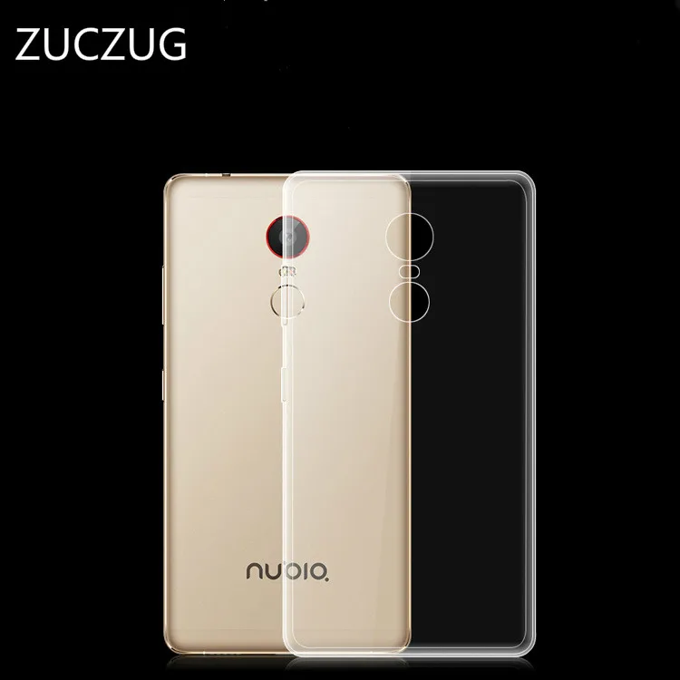 ZUCZUG Оригинальный чехол для ZTE Nubia Z11 Mini Ультратонкий S Чехол прозрачный мягкий