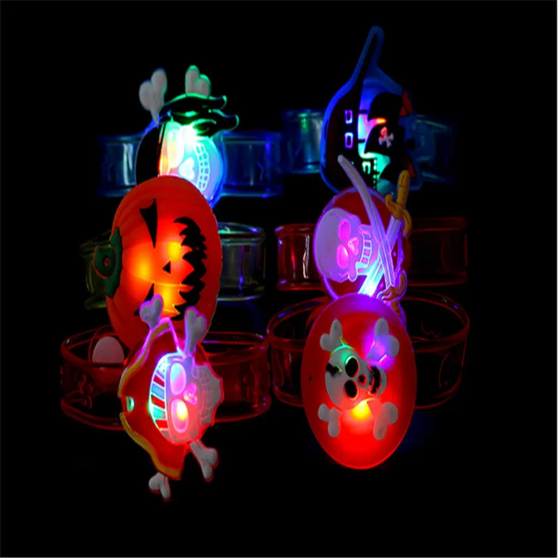 2018 костюм светодиоды детский мультяшный браслет флеш-браслет на Хэллоуин кольцо