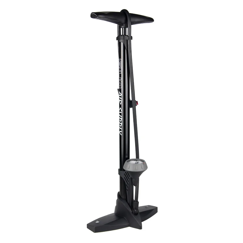 Black Giyo велосипедный напольный насос с манометром Presta Schrader адаптер клапана 160Psi ножной велосипедный насос воздушный насос для шин дорожный MTB велосипедный насос - Цвет: Black
