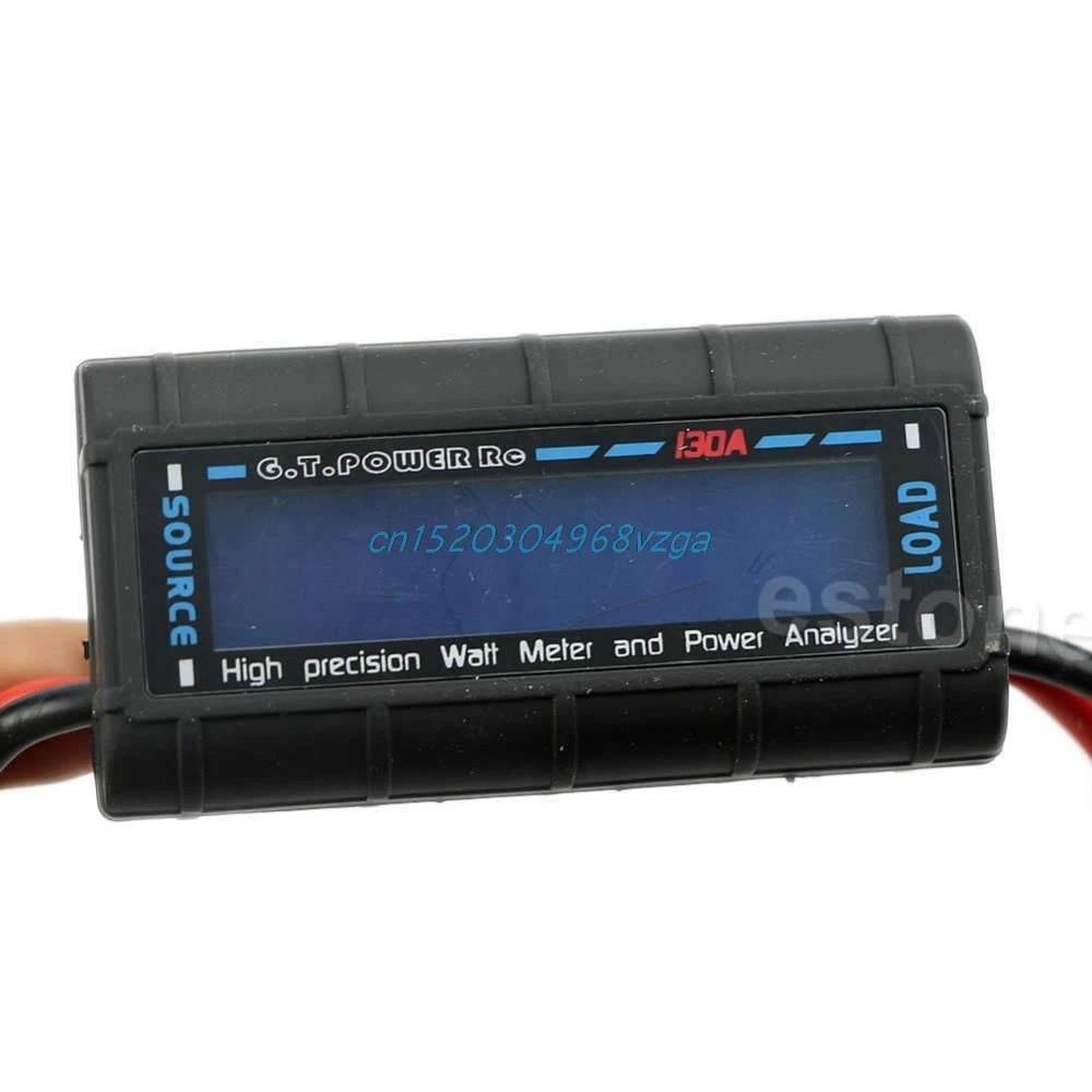 Ватт метр и анализатор мощности высокой точности LCD 60V GT Power G.T. RC 130A # H028 #|rc 130a|power