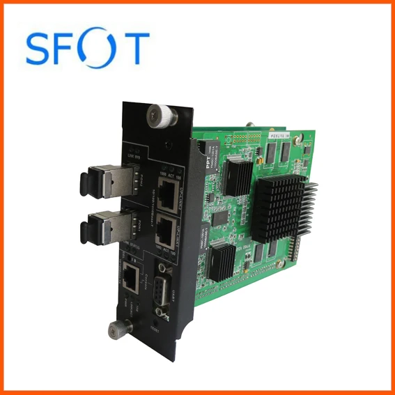 

Two port EPON OLT Module Card with EPON PX20 modules