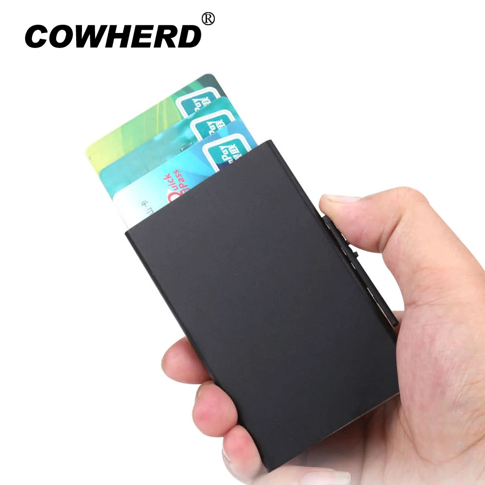 RFID Блокировка Кошелек Кредитная карта протектор чехол тонкий Карманный Новый