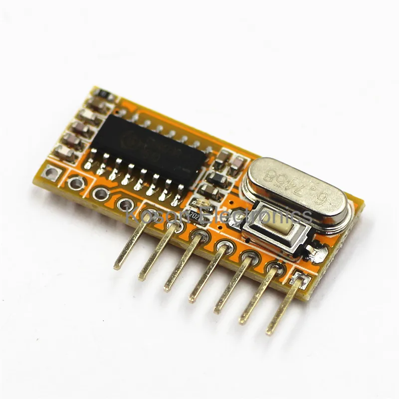 RXC6 433 мгц супергетеродинный беспроводной приемник обучающий код для Arduino/AVR|code|code
