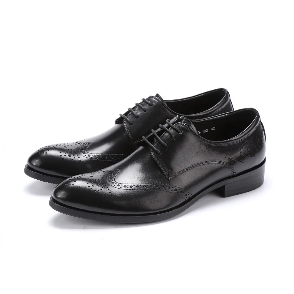 Мужские туфли оксфорды из натуральной кожи большие размеры|shoes men|shoes men businessshoes