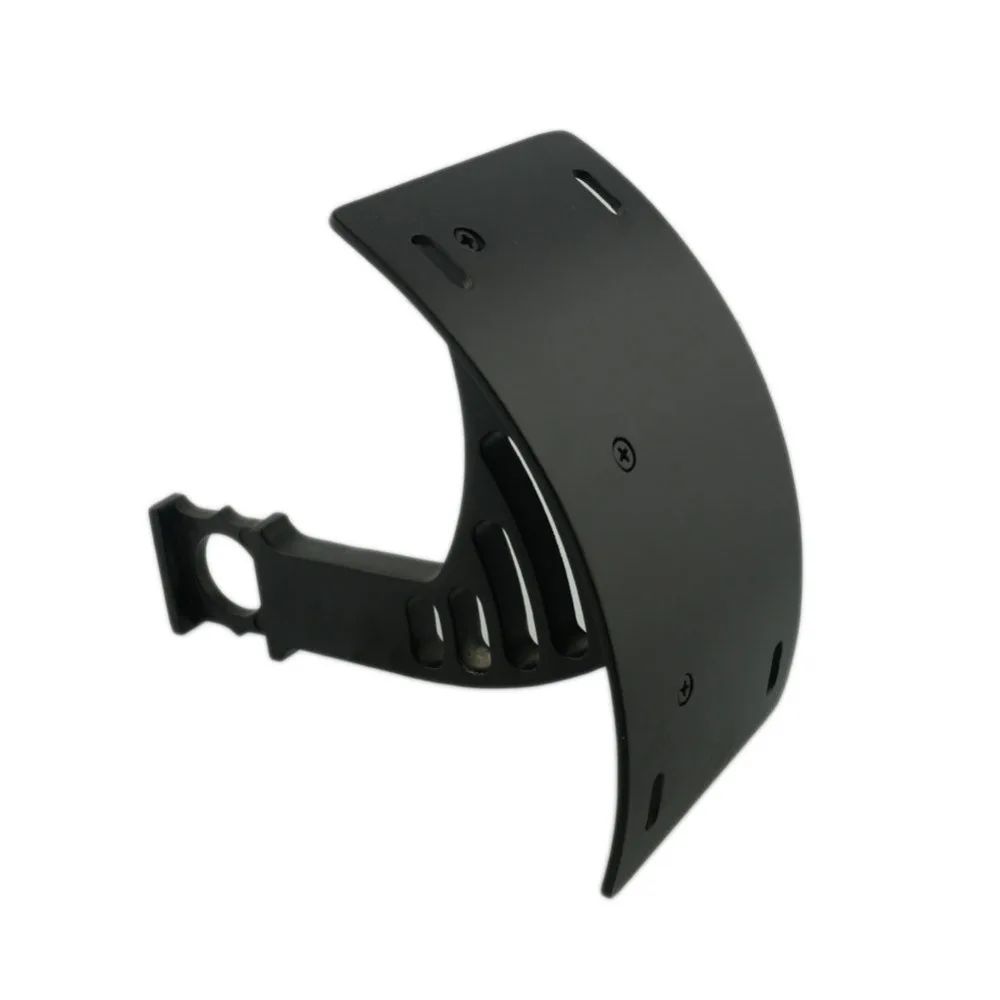 Изогнутый вертикальный боковой кронштейн для номерного знака мотоцикла