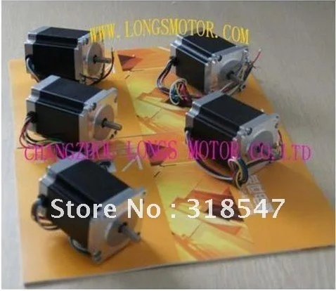 Шаговый электродвигатель NEMA23 с одним валом 23HS8610 287OZ IN.78mm 1.0A 6 свинцовых проводов CNC