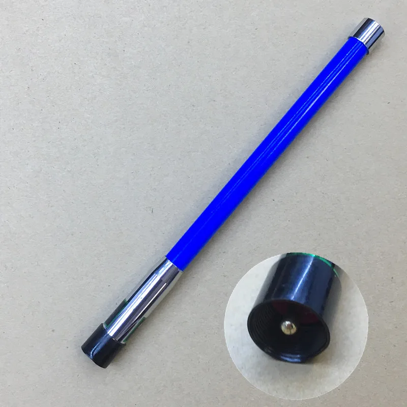 honghuismart Blue Color Fiber Glass NL350 NL-350  UHF VHF dual band antenna 100W  for car vehicle basic radio