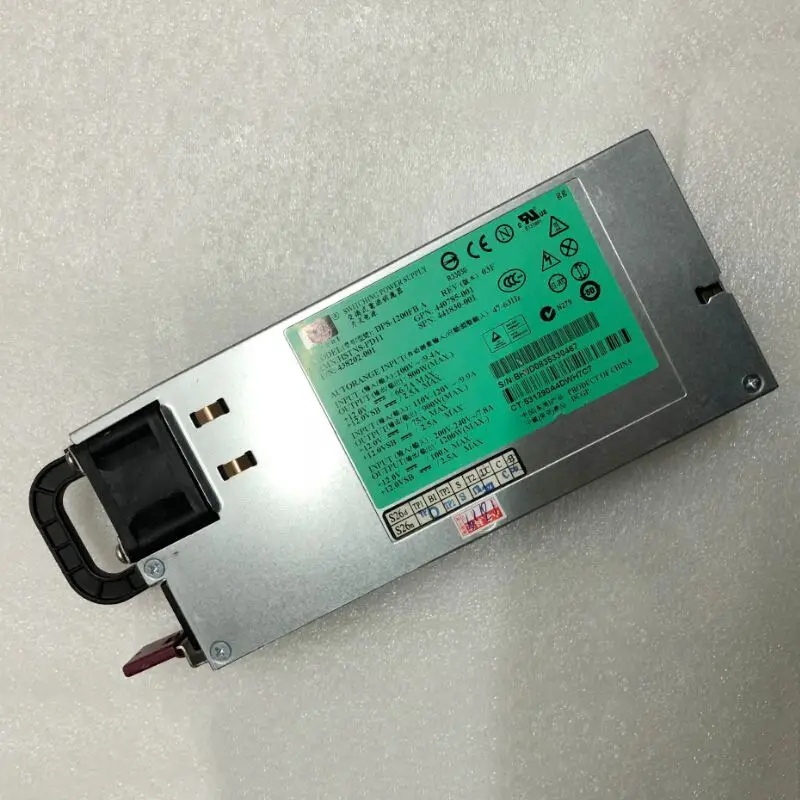 For HP 1200W Power Supply 578322-B21/579229-001/570451-001/570451-101/DPS-1200FB-1 | Электроника