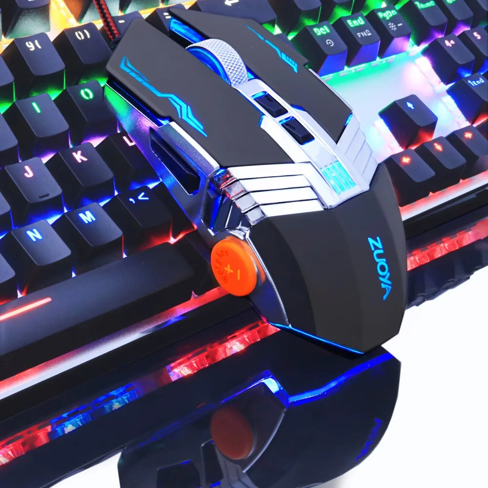 ZUOYA, игровая мышь, профессиональная геймерская мышь, Проводная оптическая мышь, регулируемая, 3200 dpi, светодиодный, USB Мышь для игр, ноутбука, компьютера