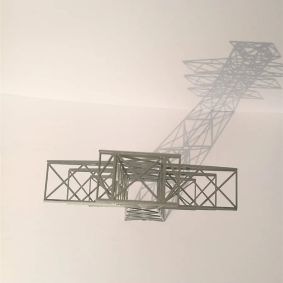 30cm Sand Tray Model Material Scene High Voltage Electric Tower Transmission Finished Product | Игрушки и хобби