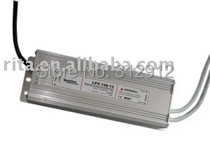 

12 V/8.5A/100 W Водонепроницаемый источник питания; AC110/220 V вход; Одобрено CE