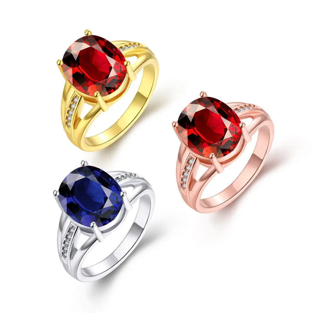 R284-C-8 High Quality Nickle Free Antiallergic New Fashion Jewelry White Plated zircon Ring | Украшения и аксессуары