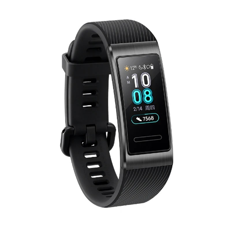 Оригинальный Huawei Band 3 Pro Смарт браслет группа GPS Водонепроницаемый цветной