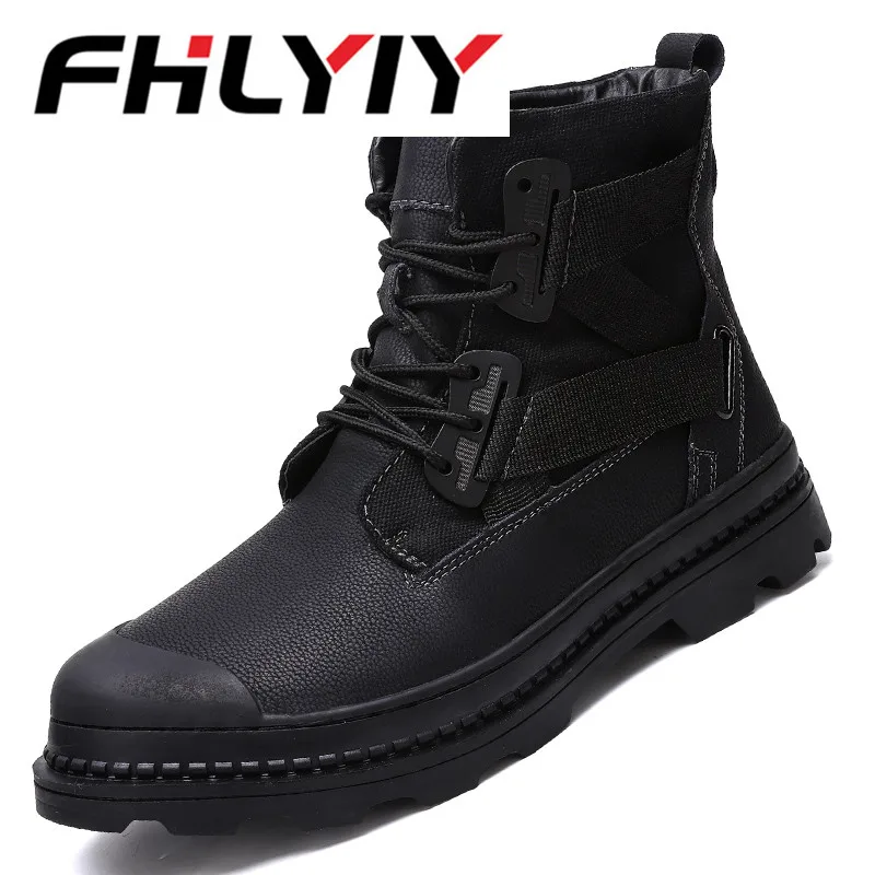 FHLYIY 38-47 Casual Men'S Boots Male Sneakers Snow Cotton Shoes Mens Plus Velvet Thickening Men Warm Outdoor | Обувь