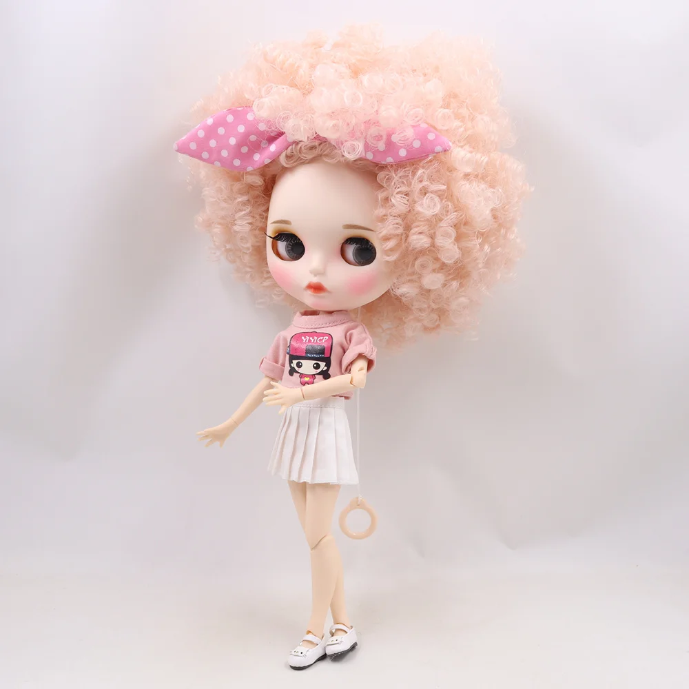 Кукла Blyth ICY DBS с белой кожей шарнирное тело матовым лицом милая розовая