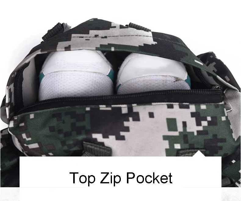 100L Открытый Спортивный Тактический военный камуфляжный рюкзак с принтом, рюкзак для альпинизма, мужской армейский рюкзак XA912WD