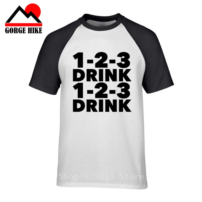 Enjoy the Beer Alcohol Мужская футболка для питья Веселая пародия летний модный топ