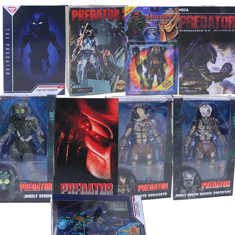 Фигурка хищника из серии бетонных джунглей хищник охотник демонов экшн фигурка