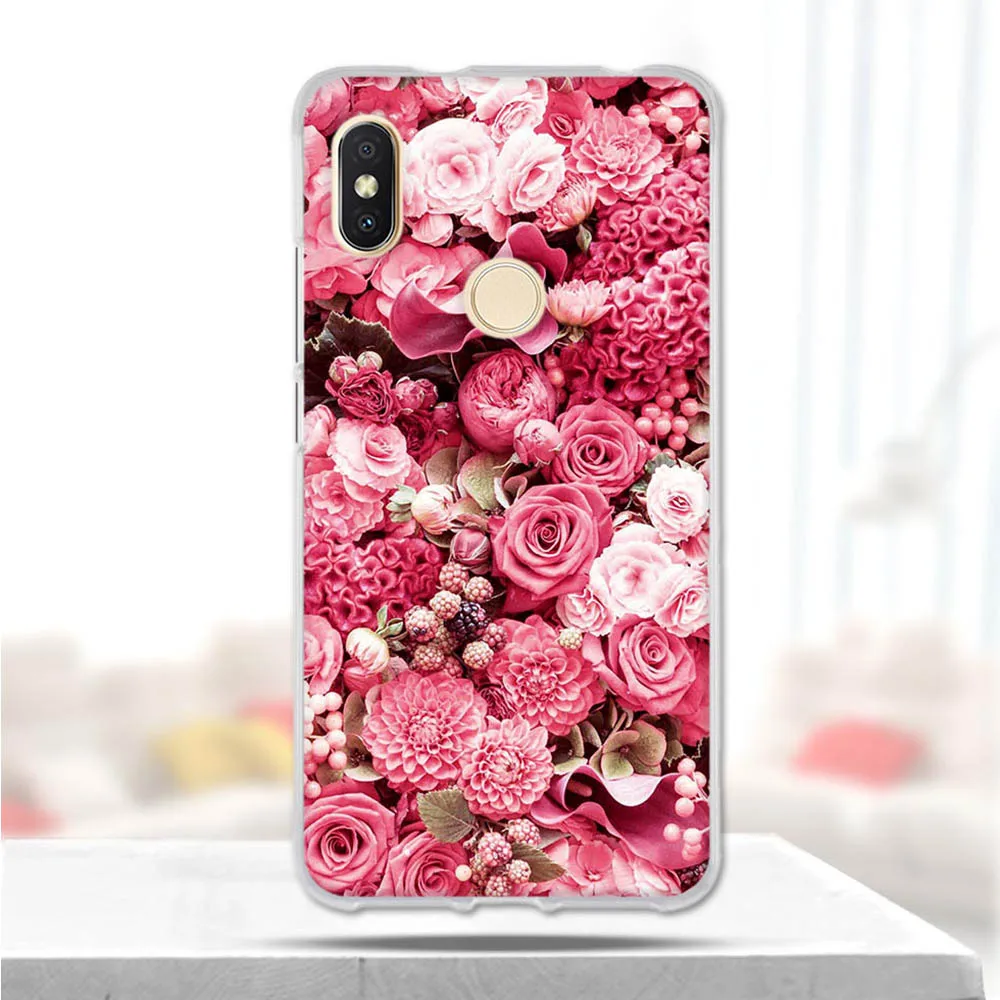 Силиконовый чехол для Xiaomi Redmi S2 Y2 задняя крышка чехлы телефонов бампер Hongmi Coque 360