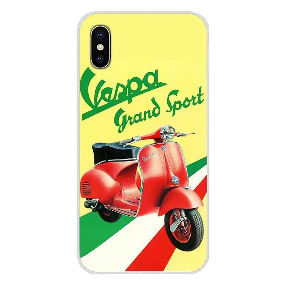 Модные аксессуары для скутера vespa чехлы телефонов Huawei P Smart Mate Honor 7A 7C 8C 8X 9 P10 P20 Lite Pro