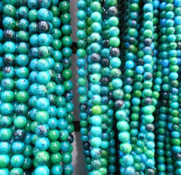 

Stone Beads Phoenix Stone Round Spacer Beads 15'' 4/6/8/10 mm