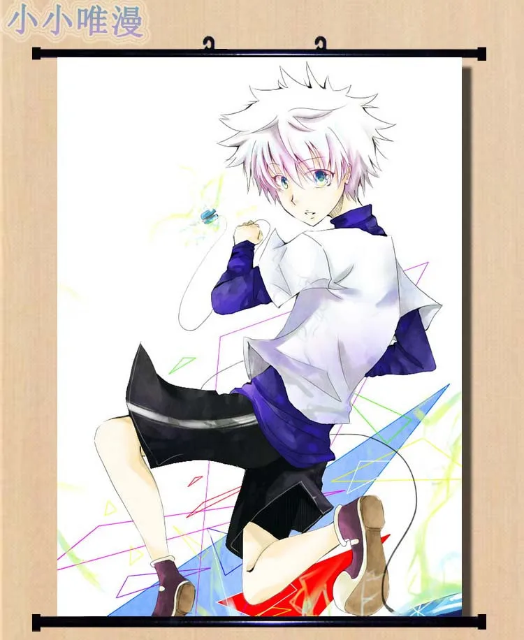 Японские декоративные картины аниме Hunter x cool boy персонажи Killua Zoldyck домашний декор