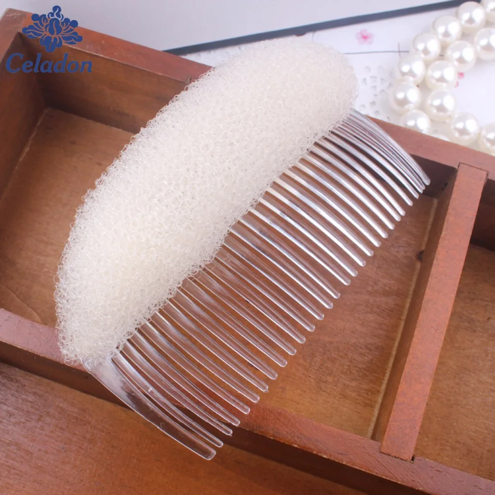 Хит продаж объемная расческа со вставками для волос черный коричневый стиль