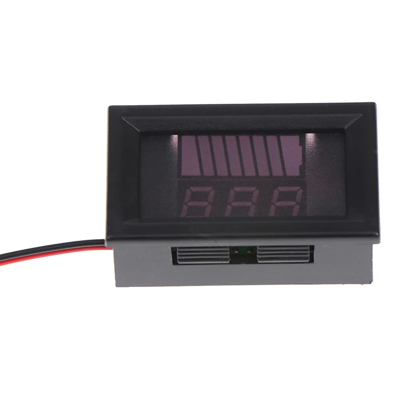 1 шт. 48*29*21 мм 12V кислотный свинцовый аккумулятор индикатор уровня заряда литий