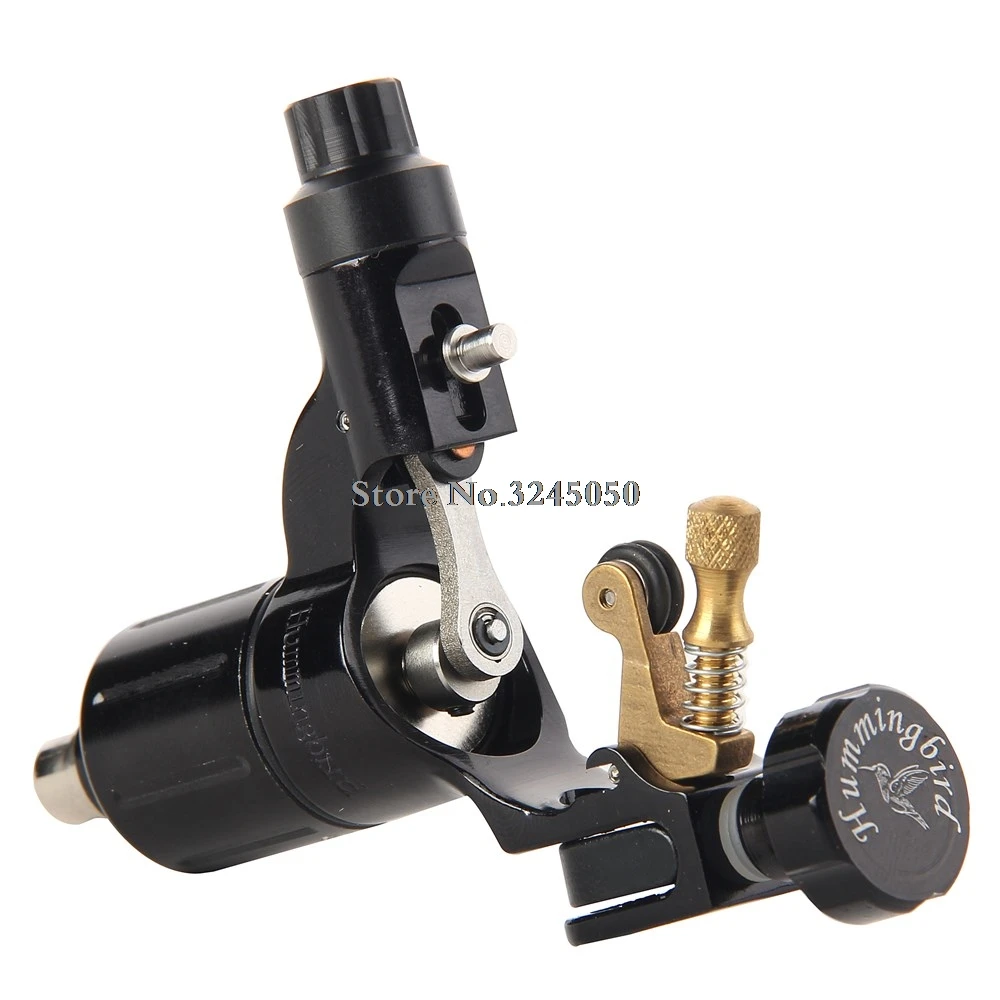 

Original Hummingbird V2 Swiss Motor Rotary Black tattoo machine Free RCA Cord For Tattoo Supply