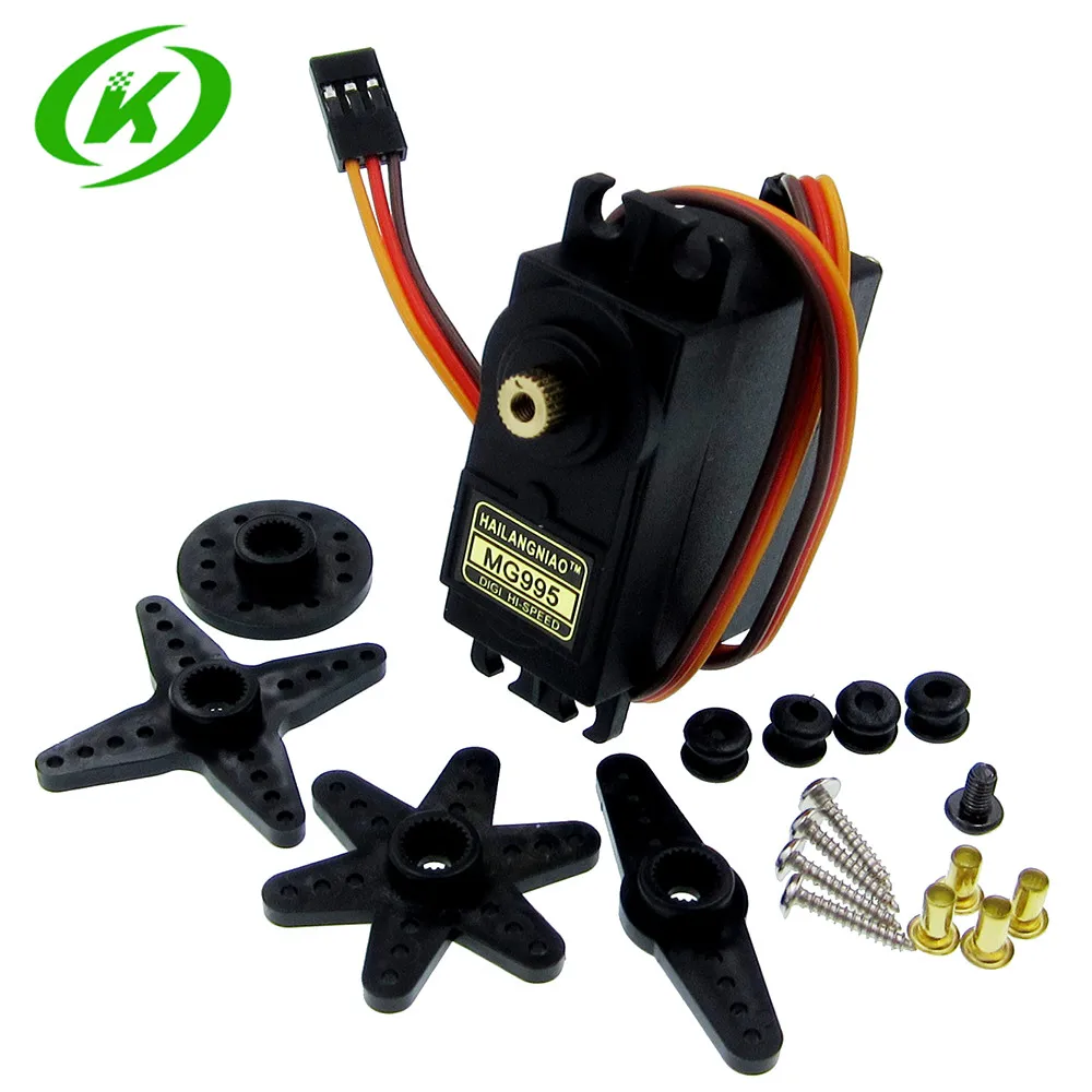 

Сервоприводы Digital Metal Gear rc car robot Servo 1 шт./лот MG995 55g