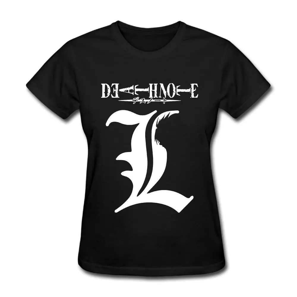 Женские футболки с 3d принтом SAMCUSTOM Death Note забавные повседневные женские топы