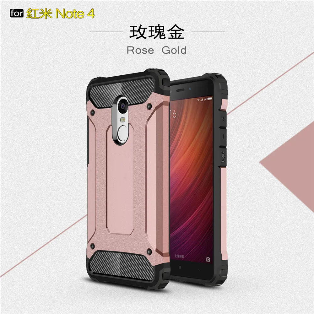 Case redmi note 4 Luxury hard PC Soft TPU back cover For xiaomi Redmi Note Pro Prime 5.5 inch Mobile Phone Cases |