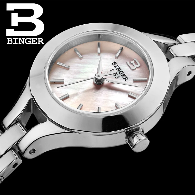 Часы женские кварцевые из нержавеющей стали с сапфировым стеклом|wristwatch brand|wristwatch